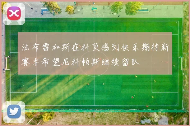 法布雷加斯在科莫感到快乐期待新赛季希望尼科帕斯继续留队